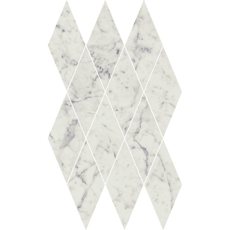 Italon Charme Extra Floor Project Carrara Mosaico Diamond (Италон Шарм Экстра Флор Проджект Каррара Мозаика Даймонд)
