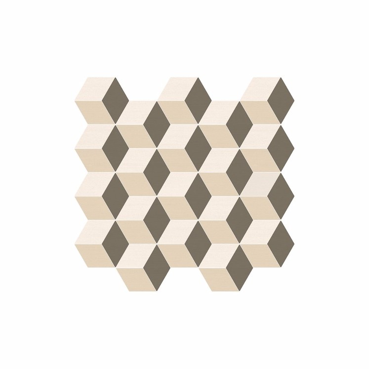 Italon Element Silk Mosaico Cube Warm (Италон Элемент Силк Куб Ворм)