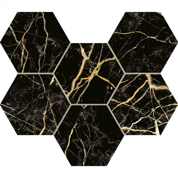 Italon Charme Extra Floor Project Laurent Mosaico Hexagon (Италон Шарм Экстра Флор Проджект Экстра Лоран Мозаика Гексагон)